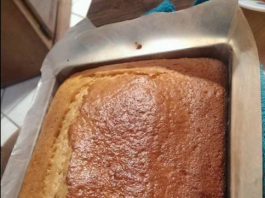 Receta de pastel casero