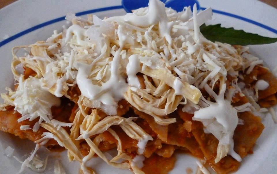 chilaquiles rojos